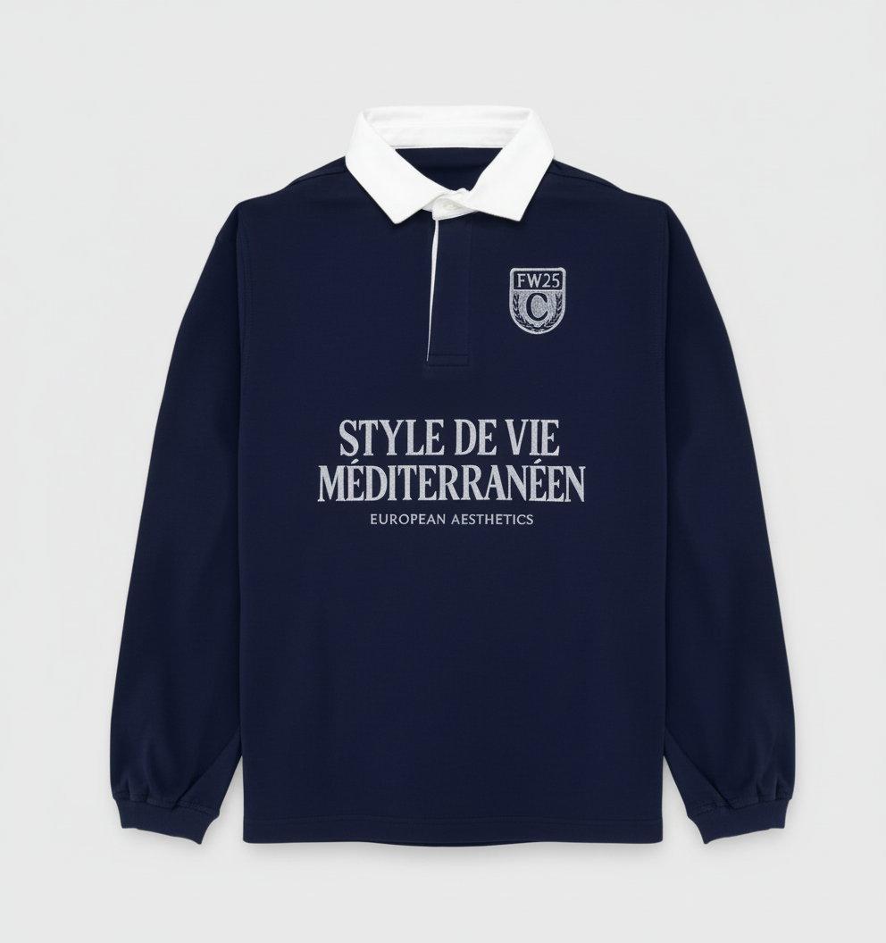 Polo Rugby Cala Blanca Navy