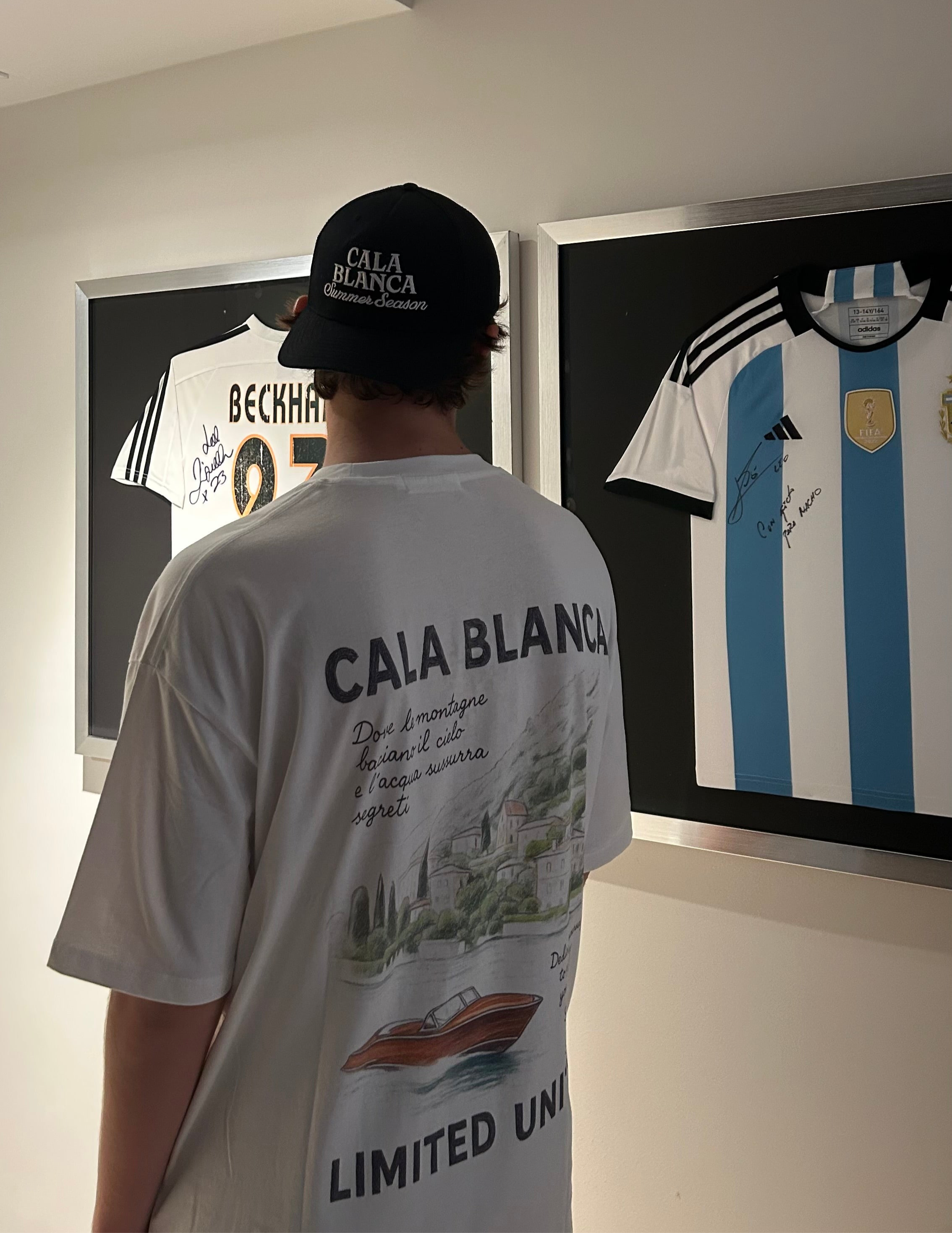 Washed Amalfi Camiseta