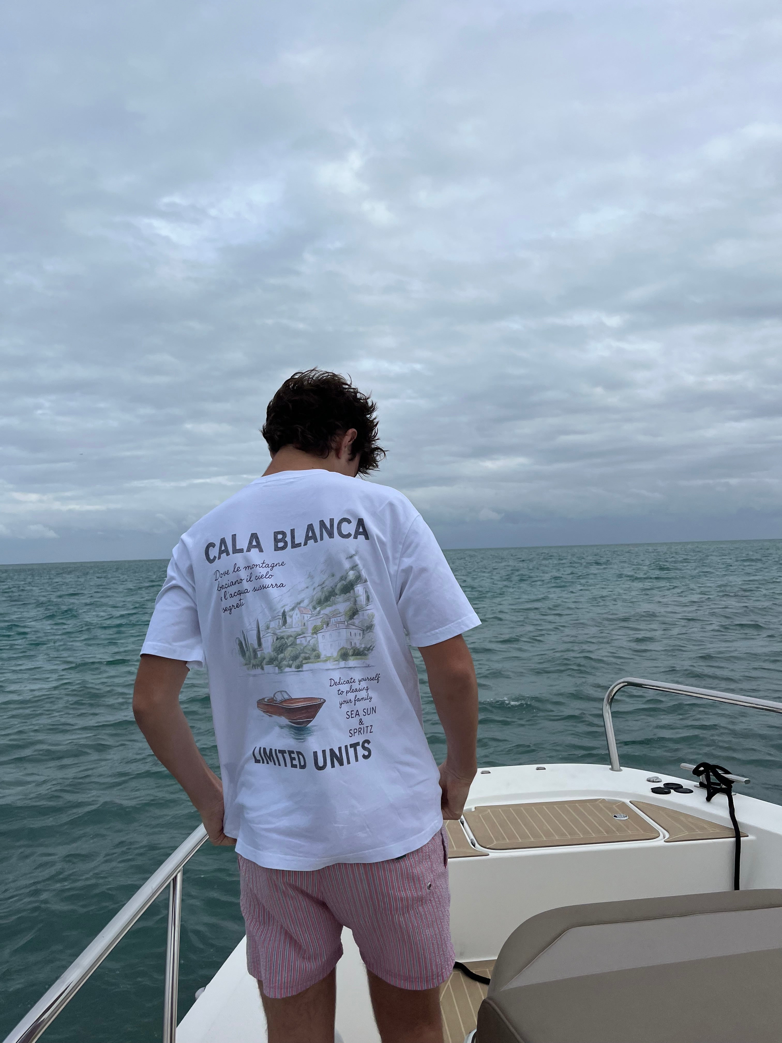 Washed Amalfi Camiseta