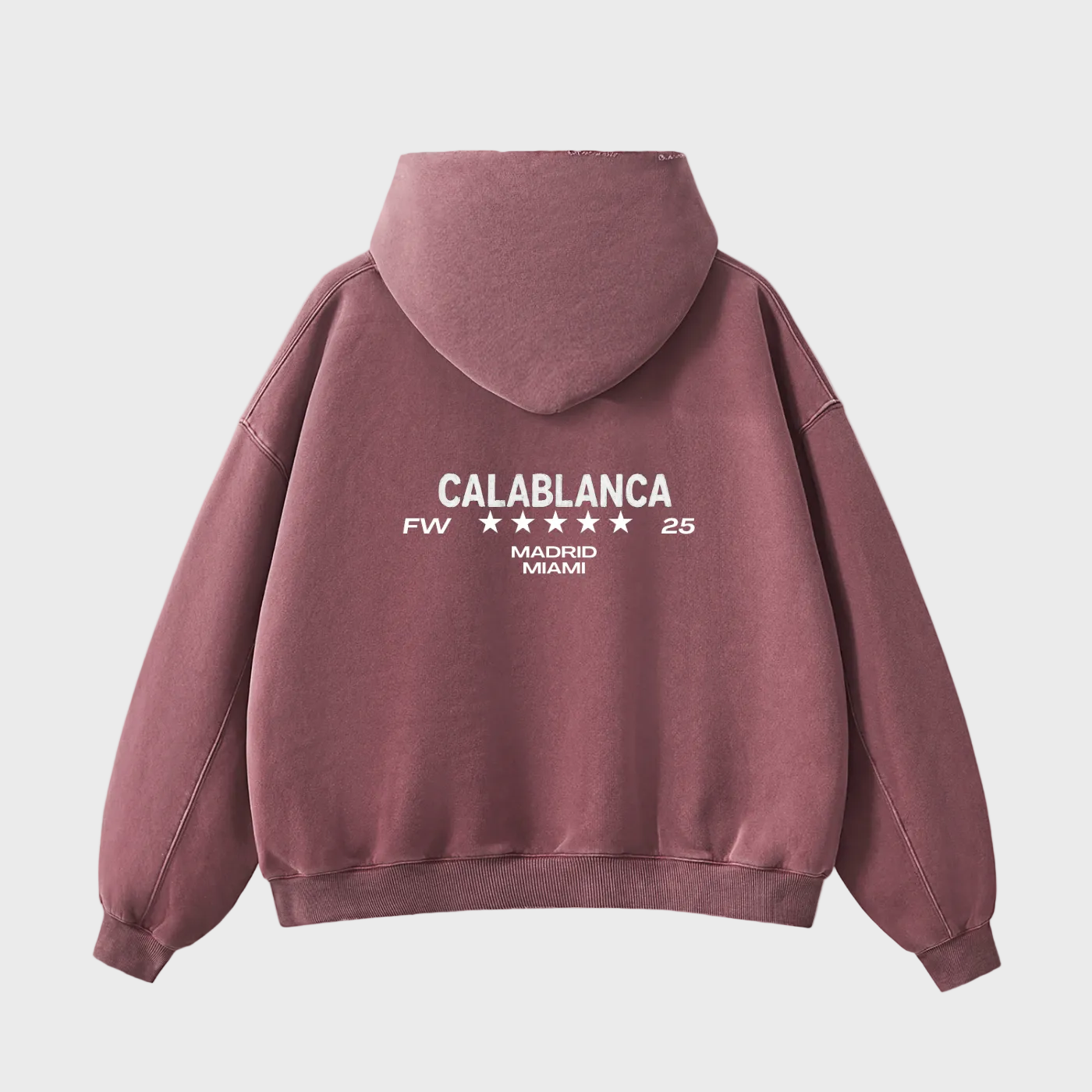 Worldwide Washed Red Hoodie