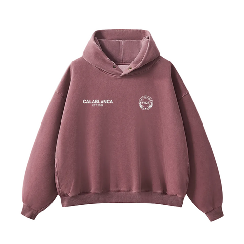 Worldwide Washed Red Hoodie